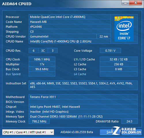 CPU IDز